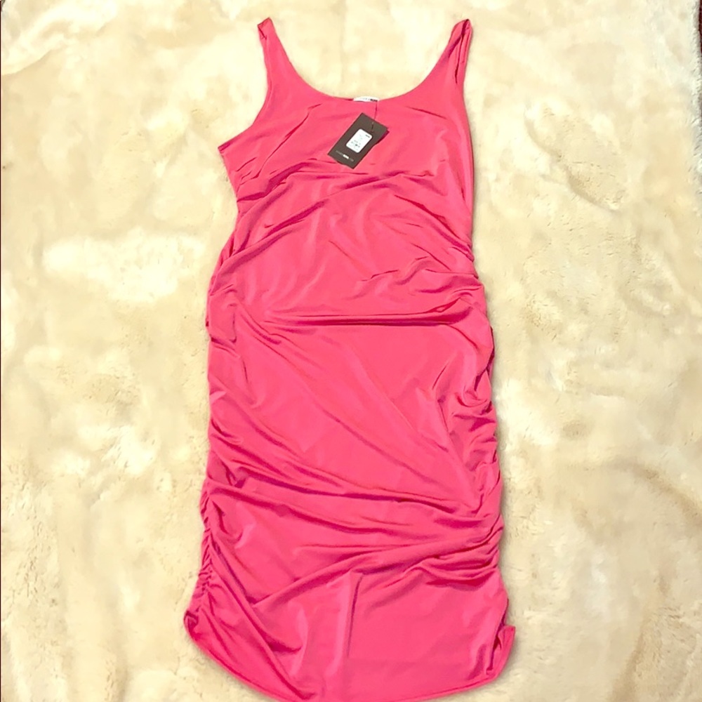 Fashion Nova pink dress